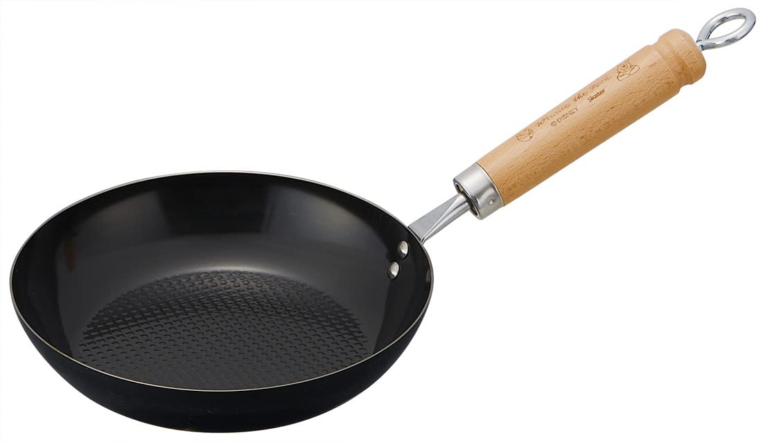 Skater Iron 20cm Frying Pan IH Gas Disney Winnie The Pooh Made in Japan