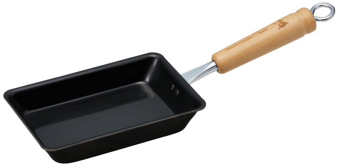 Skater Iron Mini Tamagoyaki Pan IH Gas Compatible Moomin Japan IRT1-A