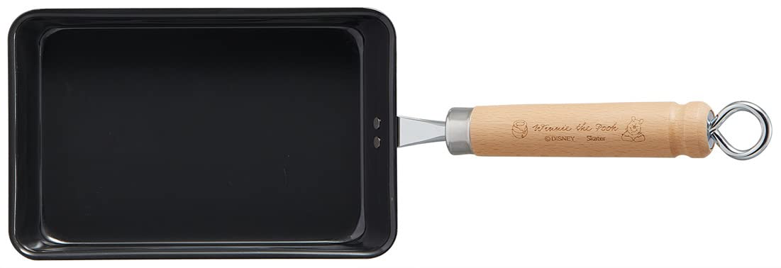 Skater Iron Mini Tamagoyaki Cooker for IH & Gas Disney Pooh Japan Made