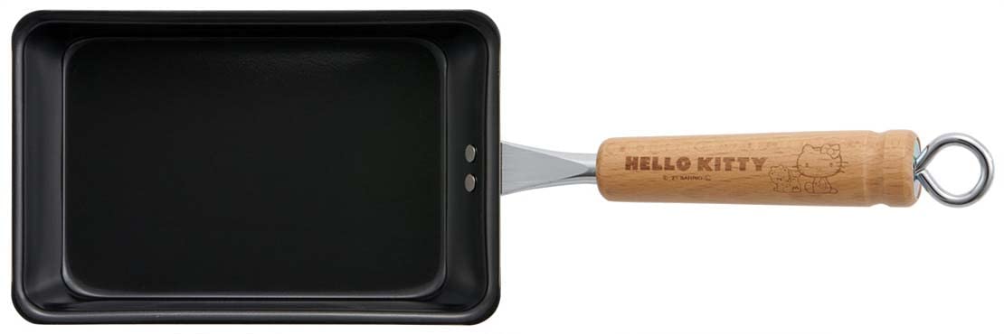 Skater Iron Mini Tamagoyaki Pan 10x16cm Hello Kitty Sanrio Japan Made