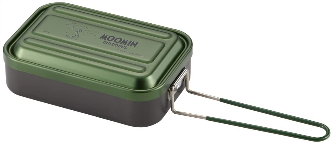 Skater Outdoor Messtin Meal Box 850ml with Scale Moomin Design AFTM8N-A