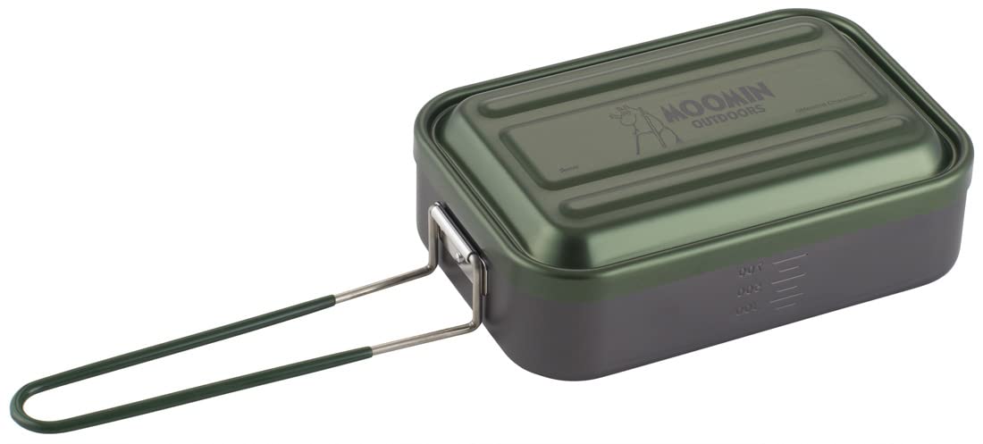 Skater Messtin 1000ml Outdoor Mess Box with Scale No Seasoning Needed