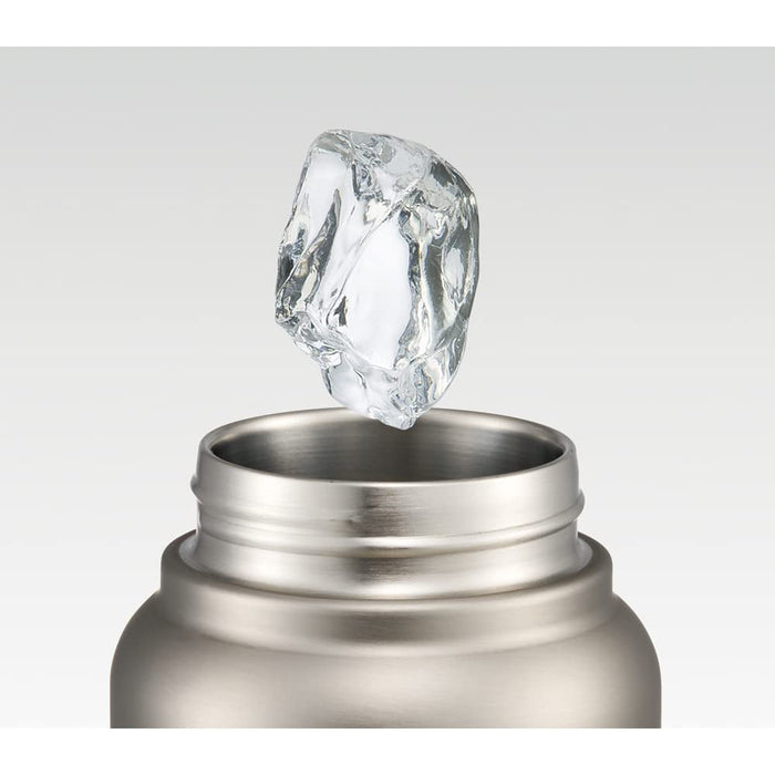 Skater Stainless Steel 800ml Water Bottle With Handle Silver STD8H-A