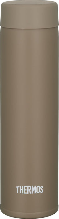 Thermos 180ml Olive Brown Vacuum Insulated Pocket Water Bottle Small Capacity-Kiichin - The #1 Place for Japanese Goods in Your Hand!