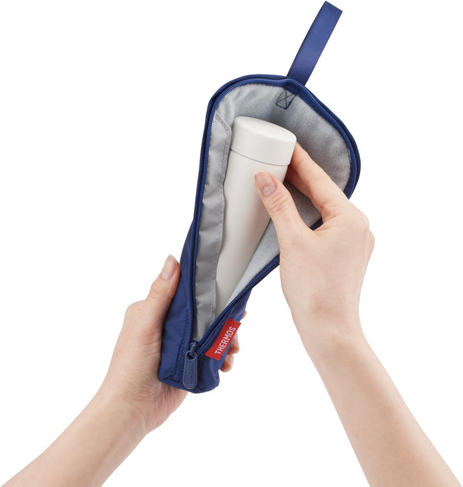 Thermos 180ml Olive Brown Vacuum Insulated Pocket Water Bottle Small Capacity-Kiichin - The #1 Place for Japanese Goods in Your Hand!