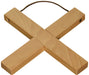 Santo Small Wooden Trivet 18Cm Cross Design 17222-Kiichin - The #1 Place for Japanese Goods in Your Hand!