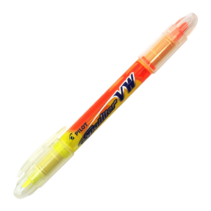 Pilot Spotlighter Vw Dual Yellow and Orange Highlighters SVW15SLYO