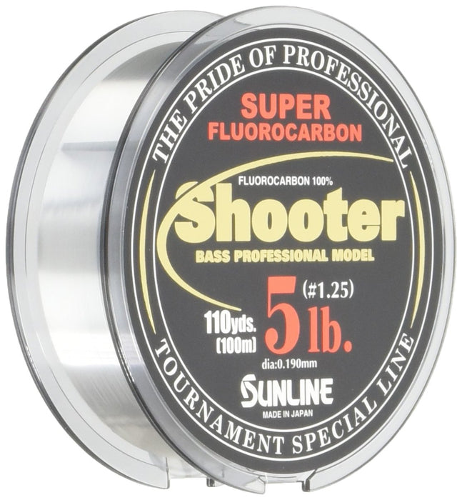 Sunline Fluorocarbon Line Shooter 100M 1.25 5Lb Natural Clear