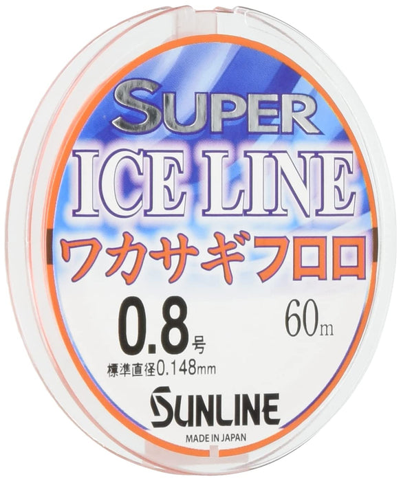 Sunline 氟碳线 Super Ice Smelt 60M 0.8mm 钓鱼线