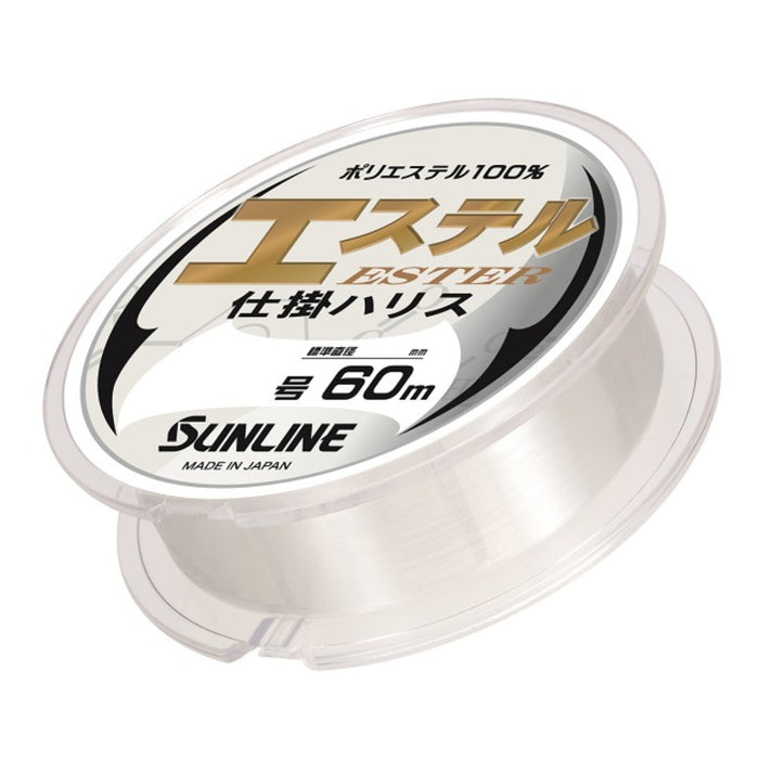 Sunline Harris 聚酯钓鱼线 60M 0.8 透明