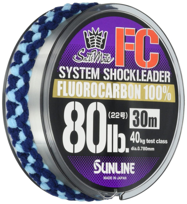 Sunline Harris Soltimate Shock Leader 80Lb FC 30M 22 Sunline