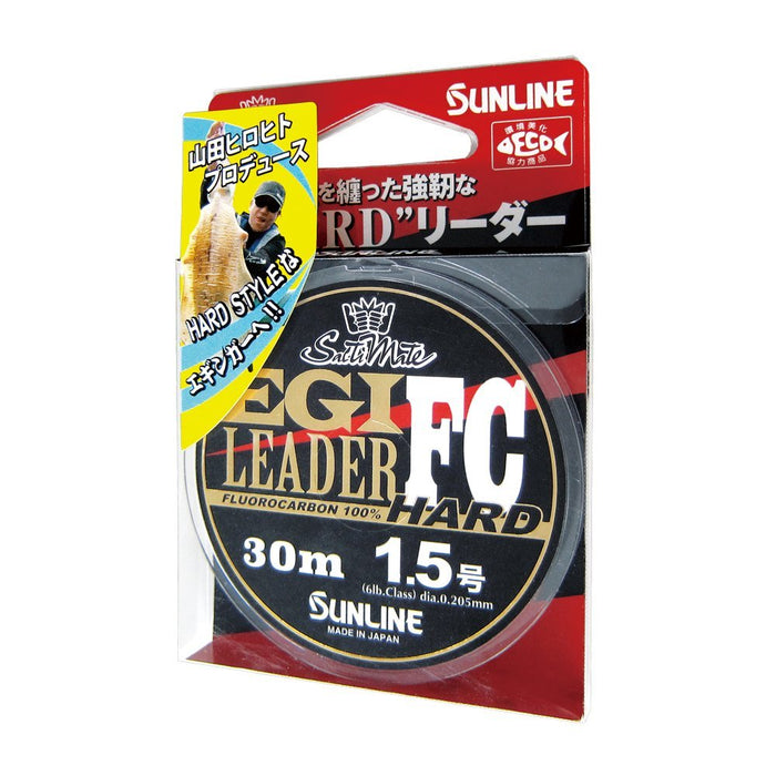 Sunline Leader Saltymate Egi Leader Fluorocarbon 30M 6Lb Natural Clear