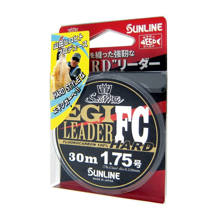 Sunline Saltymate Egi Leader 氟碳 30M 1.75 7 磅天然透明钓鱼线