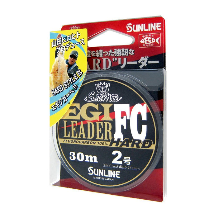 Sunline Saltymate Fluorocarbon FC Egi Leader 30M 8Lb - Natural Clear