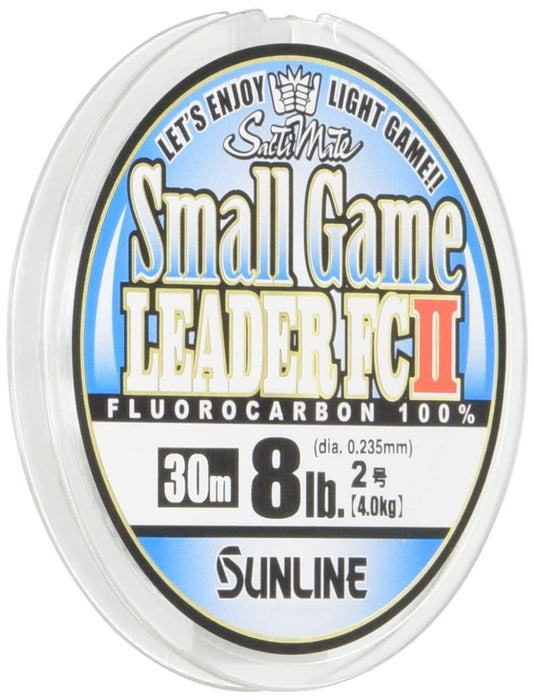 Sunline Saltymate 小型游戏领导者 FC 8 磅氟碳 30 米自然透明