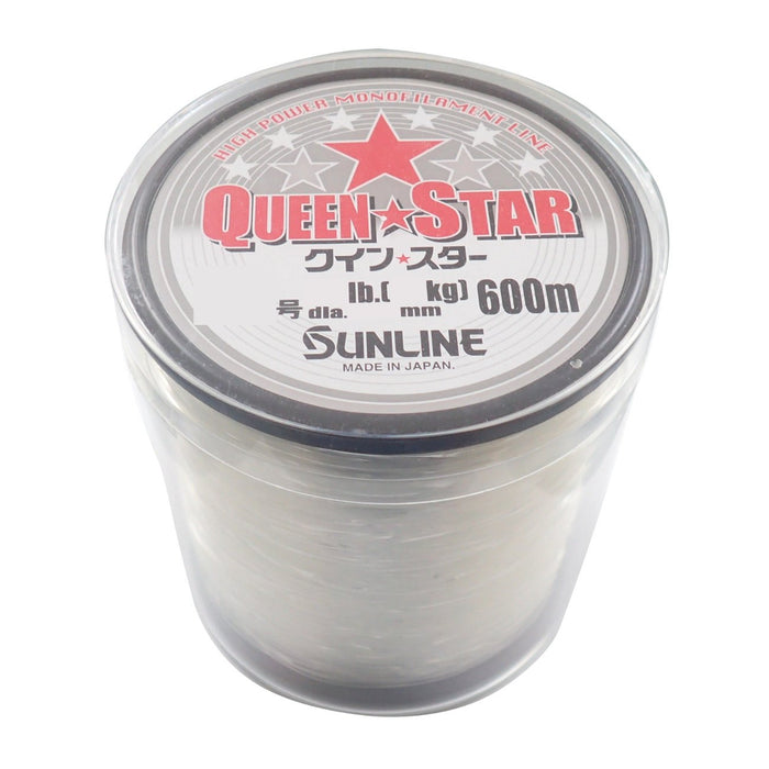 Sunline Queen Star 尼龙钓鱼线 400 米 #80 透明耐用线