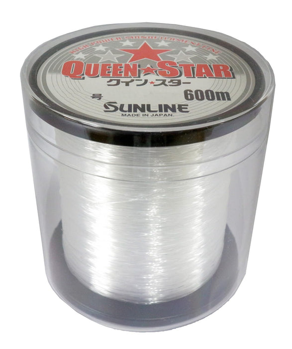 Sunline Nylon Line Queen Star 600M Clear #28 High Strength Fishing Line