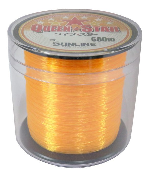 Sunline Queenstar黃色尼龍線600M 2號耐用釣魚線