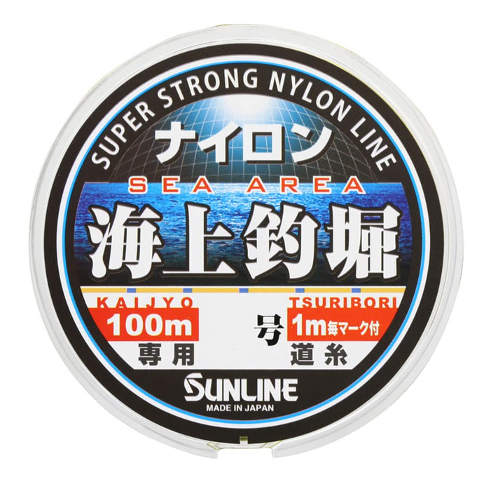 Sunline 近海釣魚線 100M 8 號 – 耐用，適合池塘釣魚