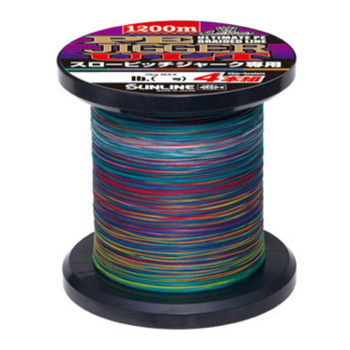 Sunline Saltymate Jigger Ult 4-Strand 50Lb Slow Pitch Fishing Line 1200M