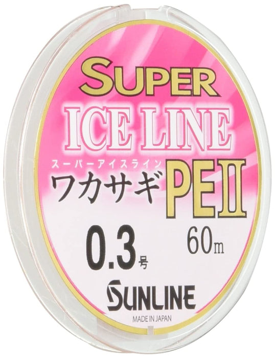 Sunline Pe Line Super Ice Smelt II 30M 0.3直徑釣魚線