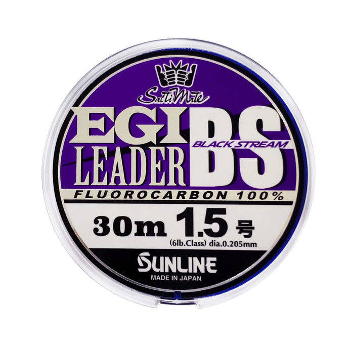 Sunline Saltimate Egi Leader Black Stream 30M 1.5 - 優質釣魚線