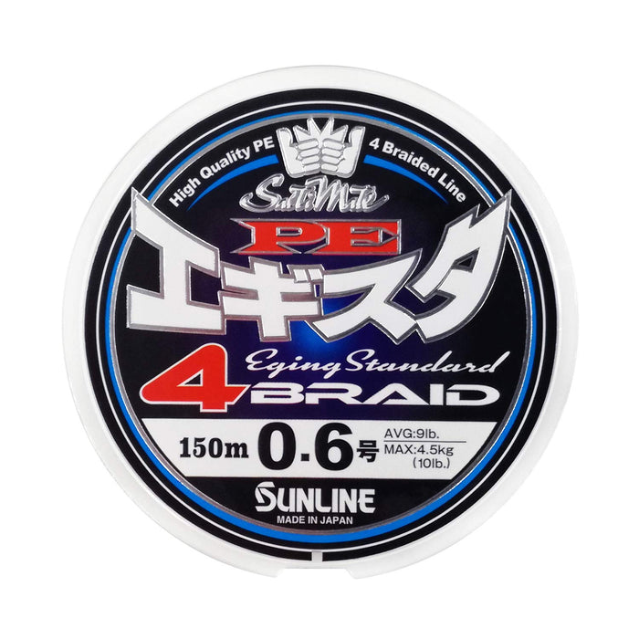 Sunline Saltimate Pe Egista X 4 Fishing Line 150M 0.6mm