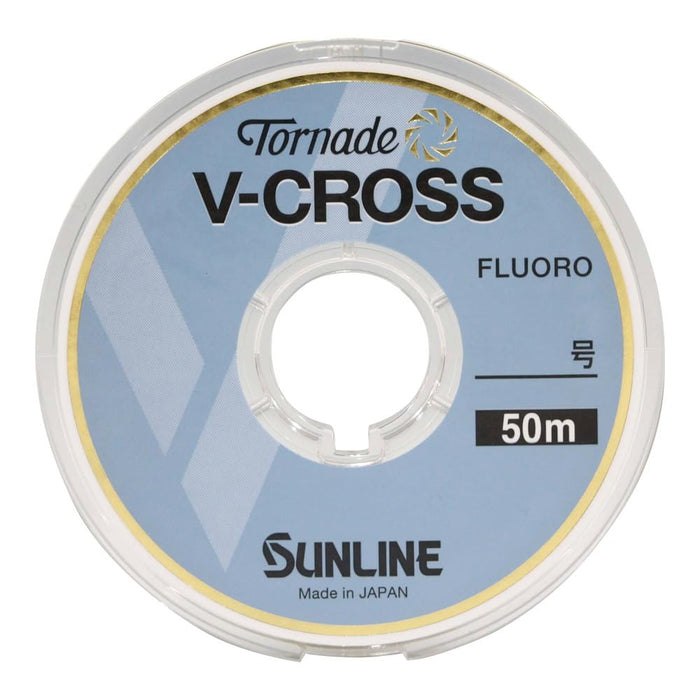 Sunline Tornado V-Cross 氟碳钓鱼线 50M 1.25 磅