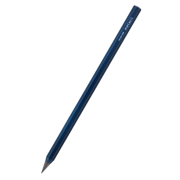 Sun-Star Stationery No-Sharpen Metallic Pencil 2H Equiv Blue S4482662