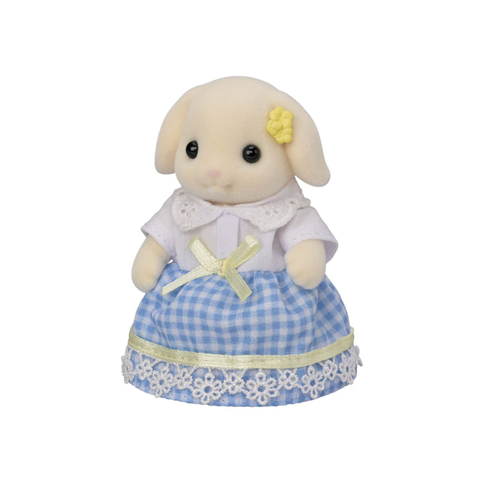 Epoch Sylvanian Families Flora Rabbit Family 玩具屋玩具 FS-50 認證適合 3 歲以上兒童