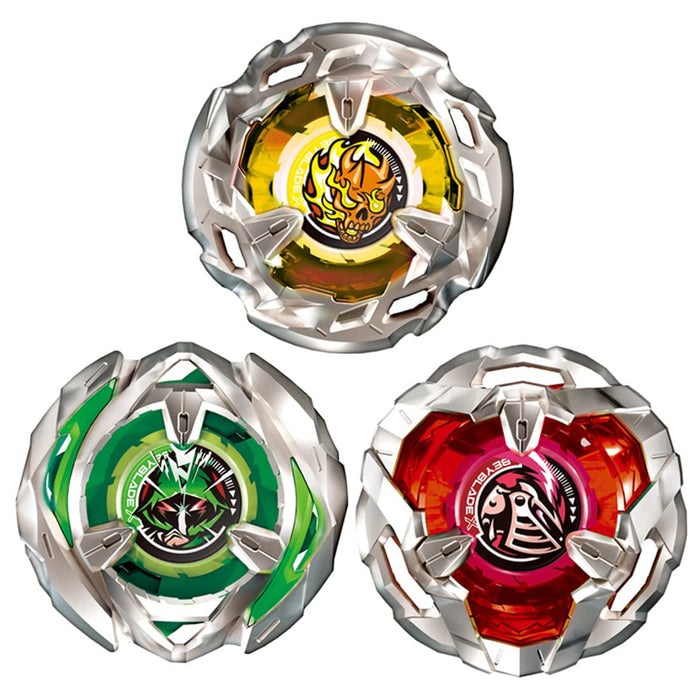 Takara Tomy Beyblade X Bx-08 3On3 Deck Set