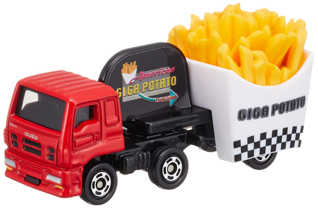 Takara Tomy Tomica No.55 Isuzu Giga Mini French Fries Car Toy for 3+ Years Old