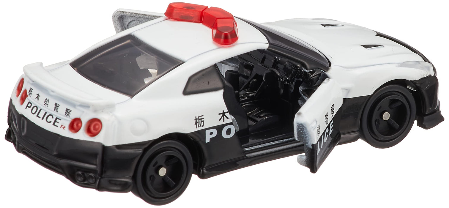 Takara Tomy Tomica No.105 Nissan GT-R 巡邏車迷你玩具，適合 3 歲以上兒童