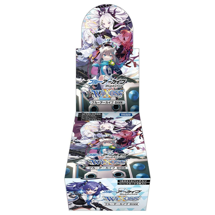 wixoss booster box Blue Archive Diva WXDi-CP02 The last part of the new DISSONA SAGA series Takara Tomy Wixoss Blue Archive