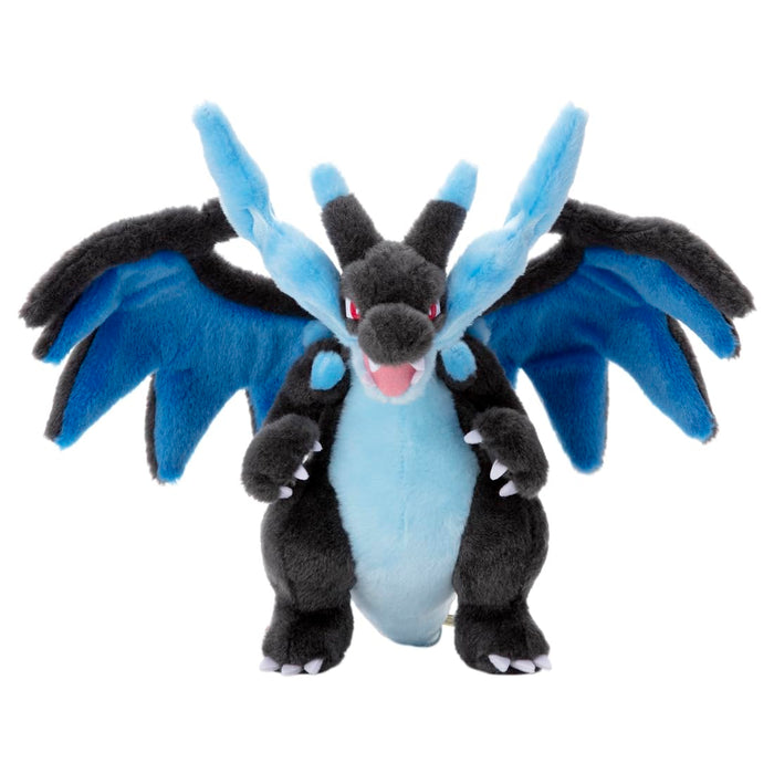 Takaratomy Arts Pokemon Get Plush Toy Mega Charizard X 35cm