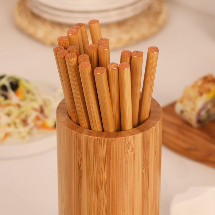 Hehe∞Takemi Takemi Bamboo Chopsticks Set of 10 Dishwasher Safe 22.5cm Eco-Friendly-Kiichin - The #1 Place for Japanese Goods in Your Hand!