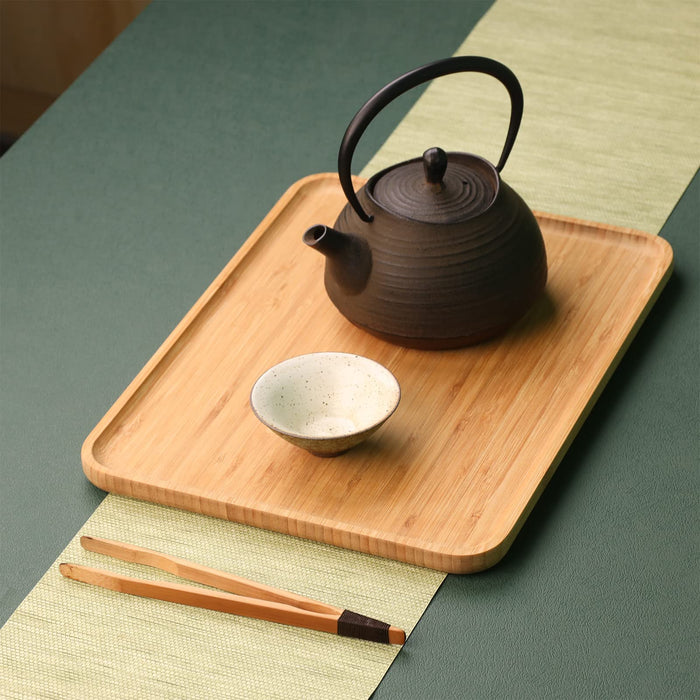 Hehe∞Takemi Takemi Bamboo Tray Wood Plate Sustainable Eco Lightweight Tm-T1-Kiichin - The #1 Place for Japanese Goods in Your Hand!