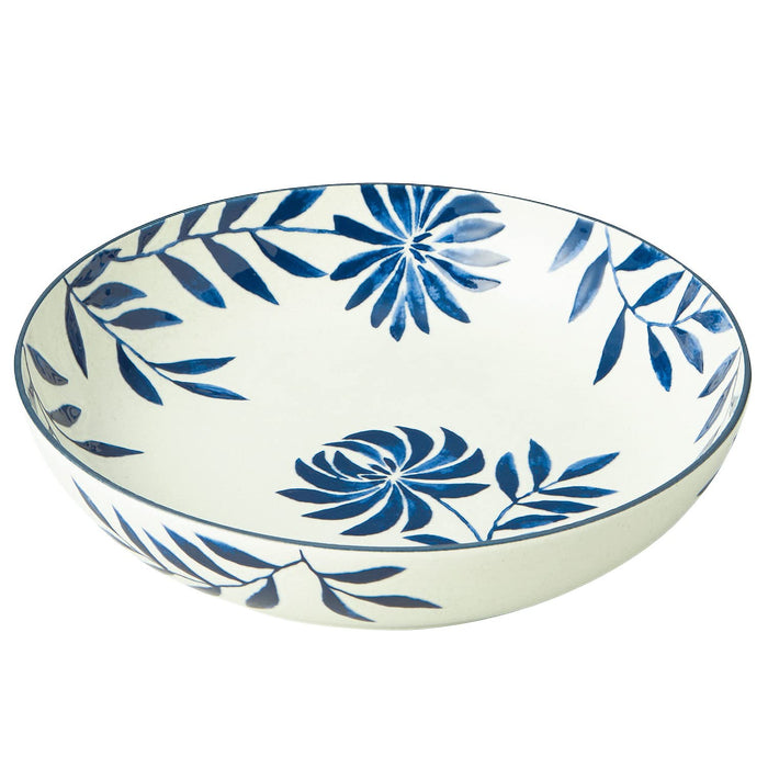 Tamaki Aica 20Cm Botanical Leaf Pasta Plate Microwave Safe Stylish Gift