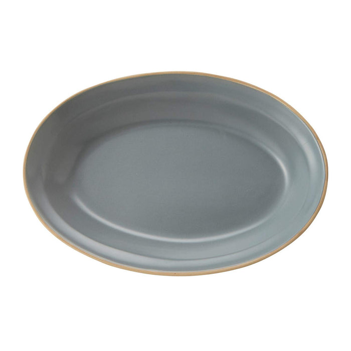 Tamaki Curry Plate Gray 27Cm Edge Line Microwave & Dishwasher Safe T-918715