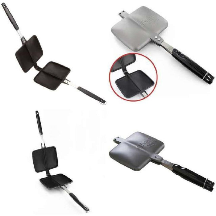 Tamaki Die-Cast Aluminum Double Grilled Sandwich Maker-Kiichin - The #1 Place for Japanese Goods in Your Hand!