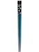 Tanaka-Hashi Wakasa Lacquer Chopsticks Silver Sakura Blue 22.5Cm-Kiichin - The #1 Place for Japanese Goods in Your Hand!