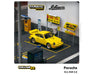 Schuco Tarmac Works 1/64 Porsche 911 RSR 3.8 Yellow Minicar Import-Kiichin - The #1 Place for Japanese Goods in Your Hand!