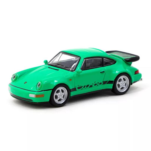 Schuco 1/64 Porsche 911 Turbo Green Tarmac Works Minicar Parallel Import-Kiichin - The #1 Place for Japanese Goods in Your Hand!