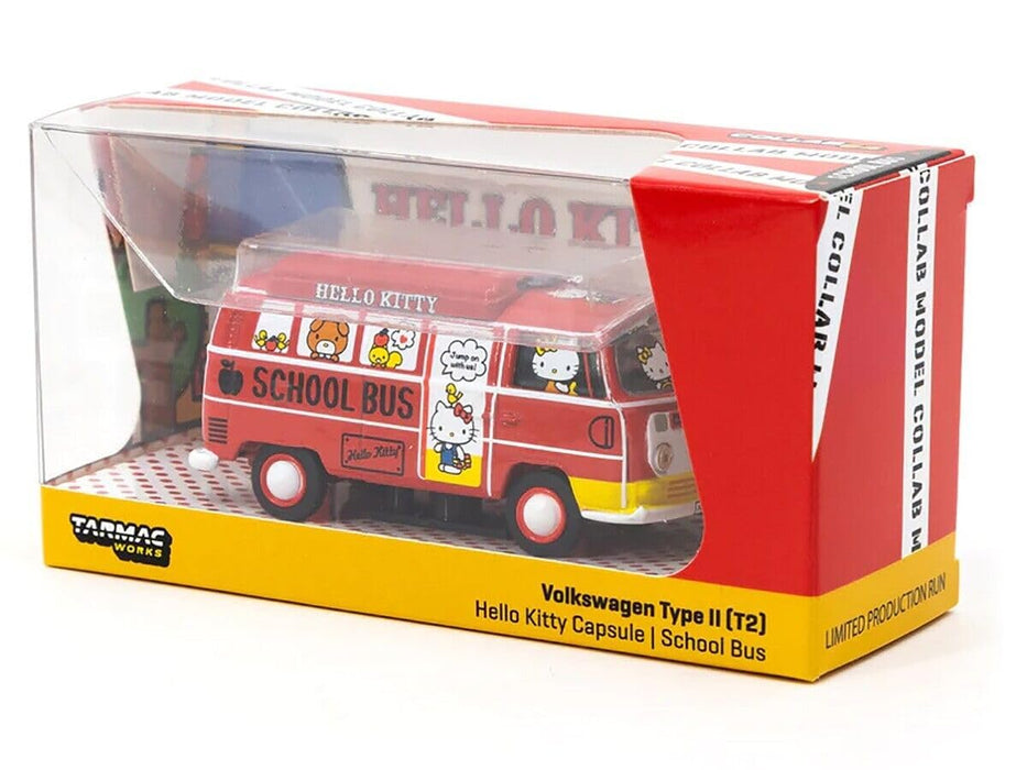 Schuco Volkswagen Type 2 Van 1/64 Hello Kitty Edition Tarmac Works Import-Kiichin - The #1 Place for Japanese Goods in Your Hand!