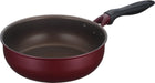 Thermos Durable Series 24Cm Red Frying Pan IH Compatible KFH-024D-Kiichin - The #1 Place for Japanese Goods in Your Hand!