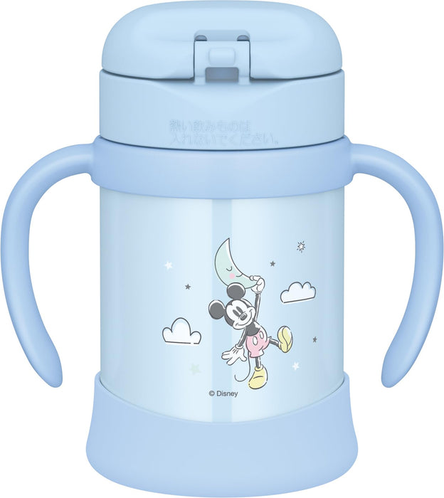 Thermos Disney Mickey Mouse Vacuum Baby Straw Mug 250ml Pastel Blue