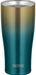 Thermos Japan 420Ml Blue Gold Vacuum Insulated Tumbler-Kiichin - The #1 Place for Japanese Goods in Your Hand!