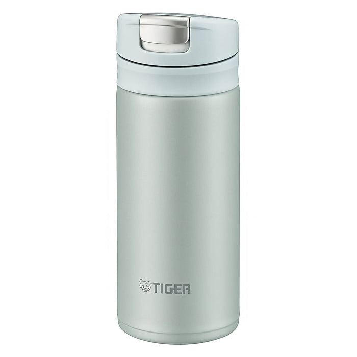 Green Stainless Steel Water Bottle - Tiger One Touch Mug Bottle 220ml-Kiichin - The #1 Place for Japanese Goods in Your Hand!