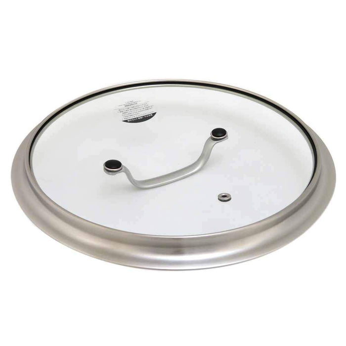 Endo Shoji Tkg Ih Select Glass Lid for 18cm Double-Layer Clad Pot-Kiichin - The #1 Place for Japanese Goods in Your Hand!