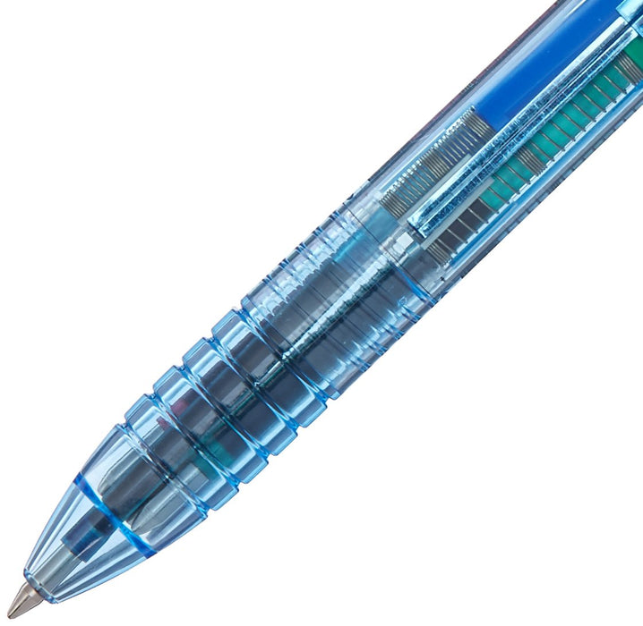 Tombow 4-Color Compact Ballpoint Pen with Strap Reporter 4 Blue Bc-Fsrcv40